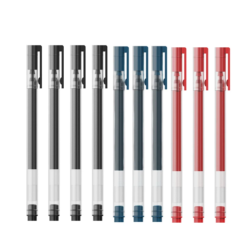  Xiaomi BeiFa 10/5Pc/Lot Gel Pen 0.5MM Ink Super Durable Sign Pens Caneta Pучка 1800M Writing Office Business School Stationery