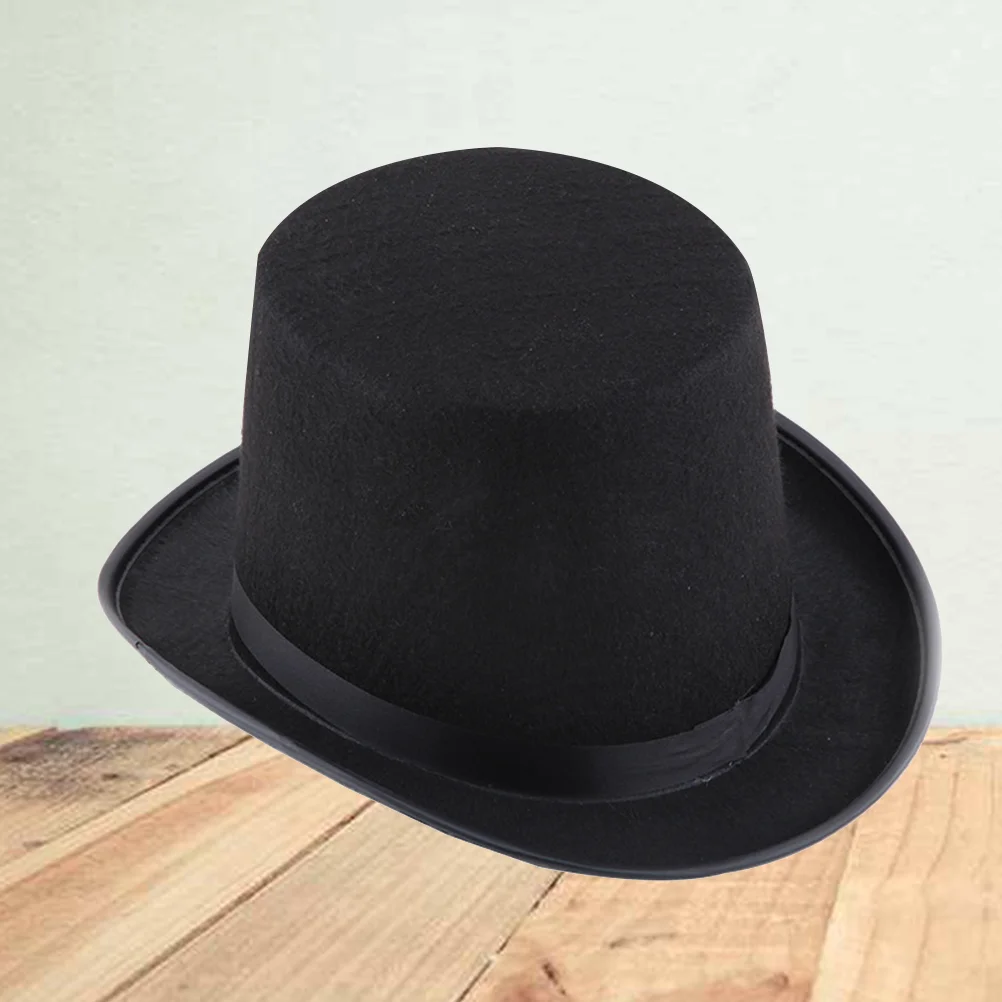 

Black Hat Magician Costume Hat Funny Party Dress Hats for Adults