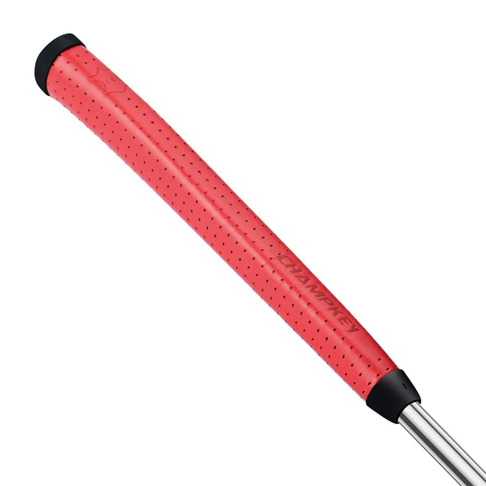 

Wrap Golf Grip Pure Handmade Leather Material Standard Golf Club Grips Putter Grips--Red