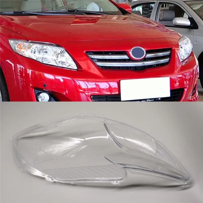 Прозрачный стеклянный налобный фонарь с абажуром Чехол для автомобильного