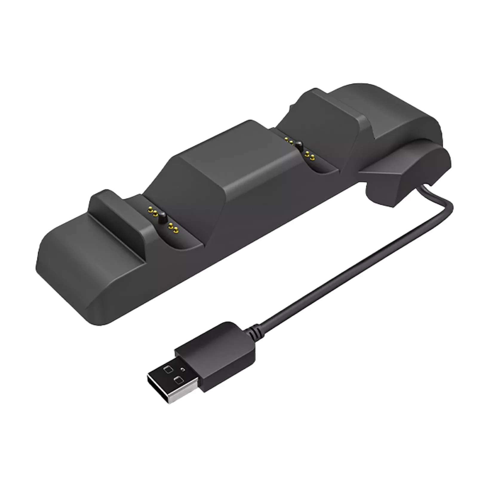 

Travel With LED Indicator Dual Charger Station Accessories Home Office Adapter Portable Gaming Base Fit For Ps5 Controllers