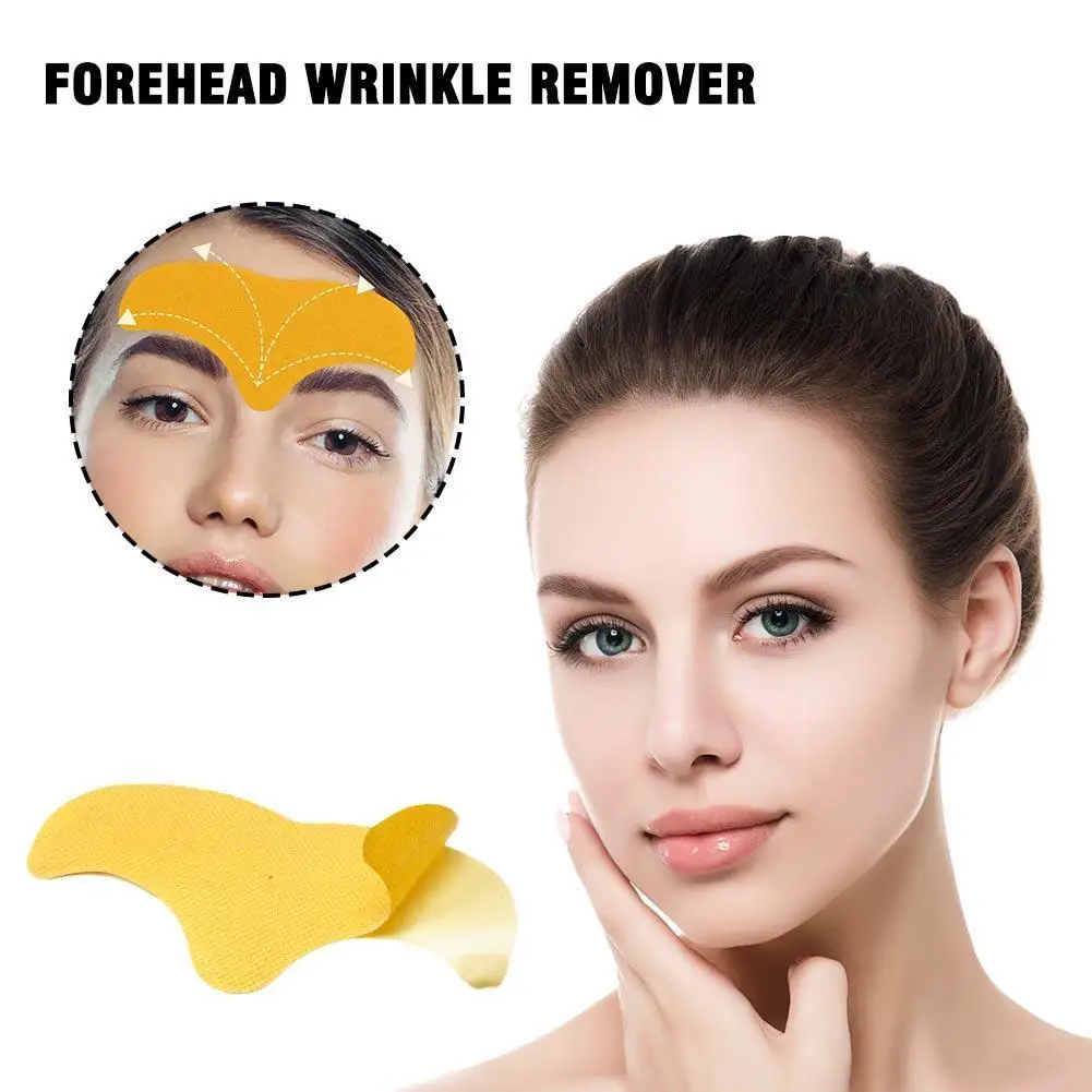 

10Pcs Collagen Forehead Wrinkle Removal Patches Fade Forehead Smoothing Frown Lines Firming Lifting Mask Stickers Skin Care