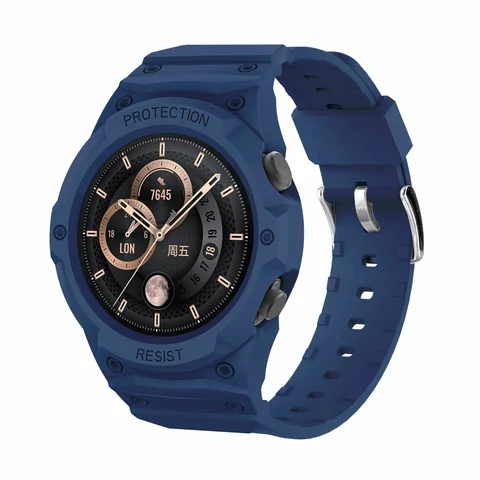 Противоударный чехол для часов Huawei Watch GT3 46 мм, мягкий силиконовый чехол для браслета Huawei Watch GT2 46 мм, ремешок