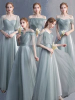 bridesmaid dress 2022 new long slim evening dress chd20697