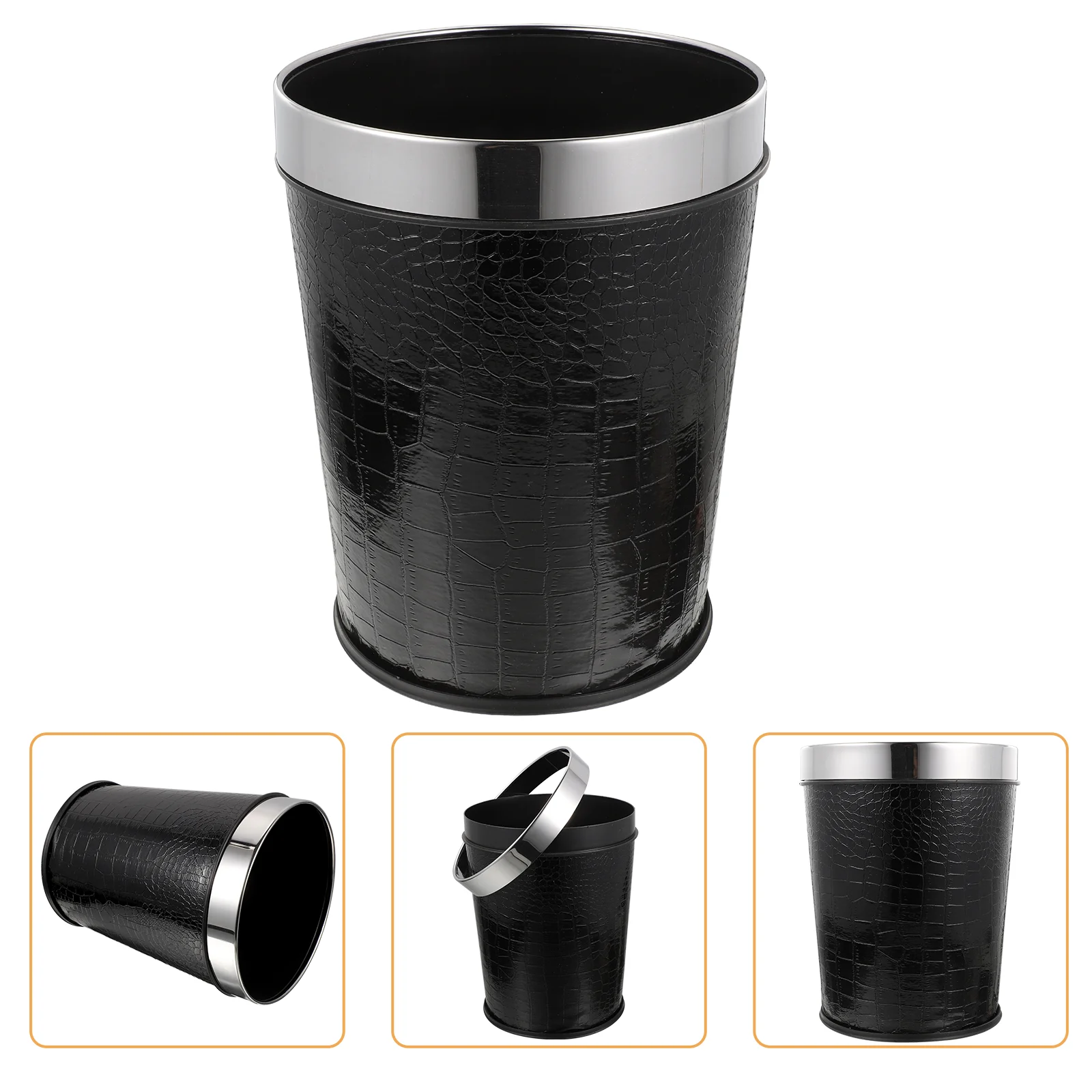 

Wastebaskets Trash Can Bathroom Waste Basket Office Trash Cans Garbage Can Bathroom Bathroom Garbage Can Retro Trash Can