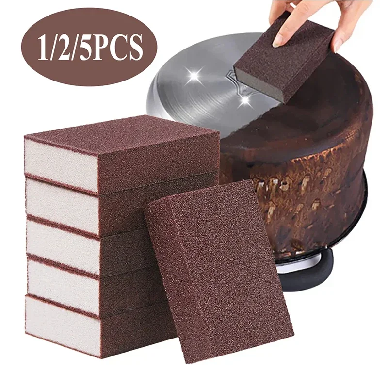 

1/2/5Pc Nano Sponge Eraser Carborundum Removing Rust Cleaning Sponge Brush For Kitchen Pot Dish Rust Removal Cleaner Accessories