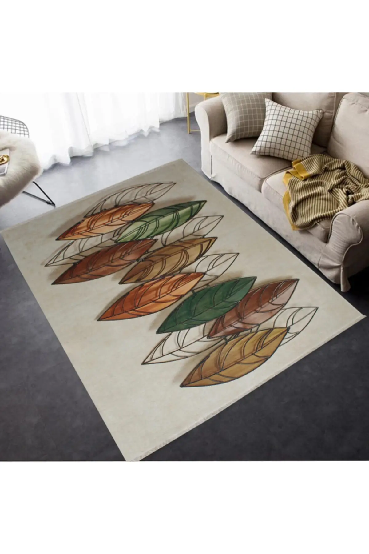 

Хлопковый нескользящий ковер, высококачественный богемный ковер ручной работы с цифровой печатью, антикварные коврики Лара