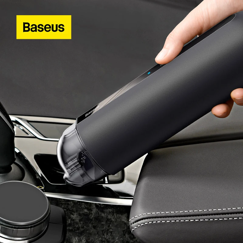 

Baseus A2 Handheld Vacuum Cleaner 2 in1 Suction Nozzle 5000Pa Strong Power Mini Compact 18 Minutes Battery For Home Car Office