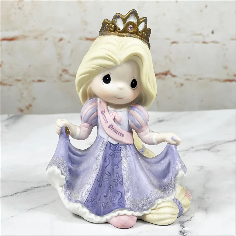 Cartoon Creativity Princess Drop Doll Precious Moments Limited Porcelain Collection Ornaments Children's Room Decor Gifts