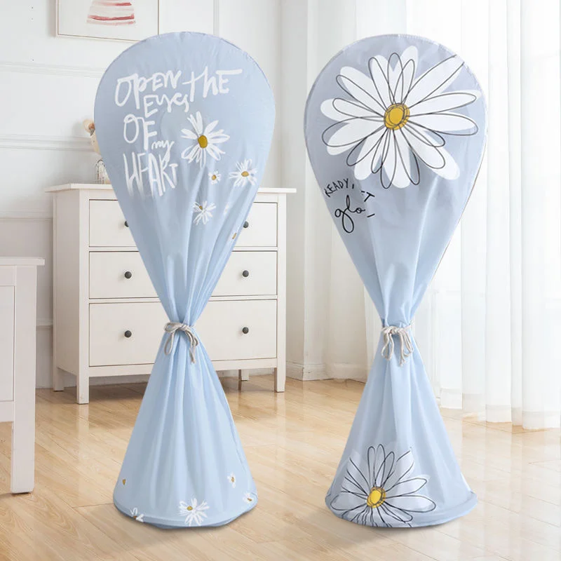 

Semi-transparent all-inclusive household floor fan support universal floor dust cloth washing protection dust cover