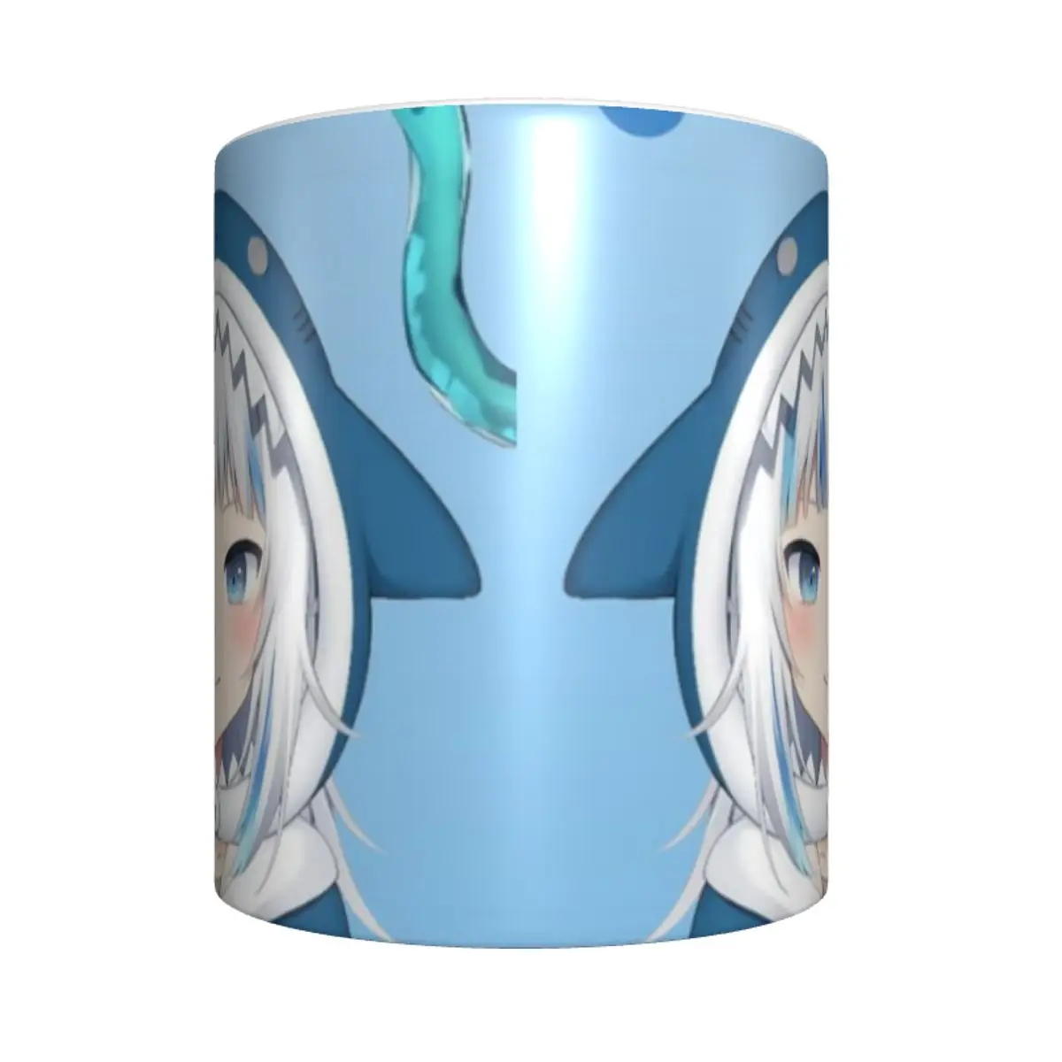 Hololive Gawr Gura керамические волшебные чашки 350 мл кружки для чая с молоком кофе лучшие