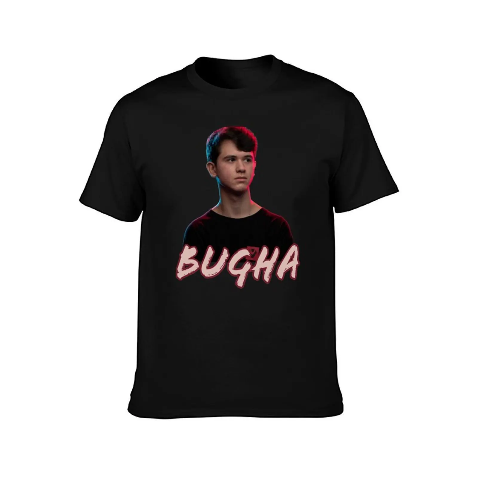Фото Футболка Bugha большого размера, дышащая, из дышащей ткани №2