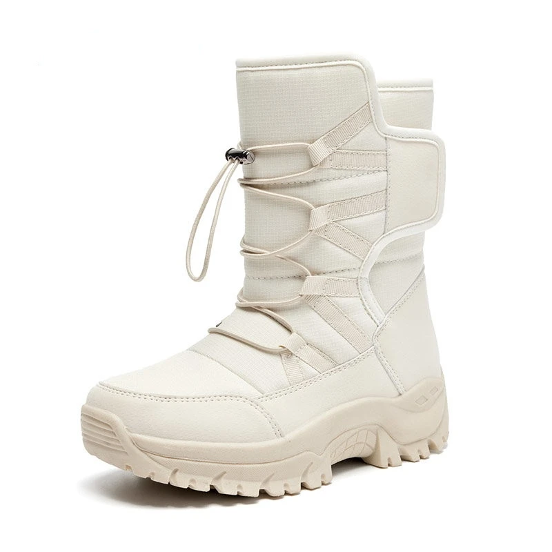 

Women/Men Boots Warm Sneakers Trendy Black Ankle Boots Waterproof Snow Boots Warm Fur Fashion Outdoor Boots Women Platform Shoes