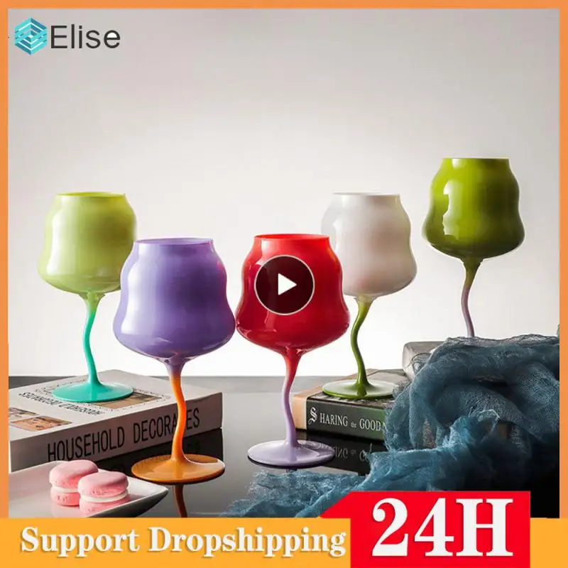 

Twist Deformation Juice Cup Pinkycolor Restore Ancient Ways Decorative Cup Multi-purpose Middle Ages Cream Goble Glass Cup