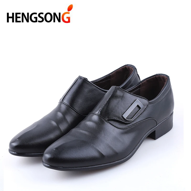 

Spring Autumn Men Formal Wedding Shoes Luxury Men Business Dress Shoes Men Loafers Pointy Shoes 39-49