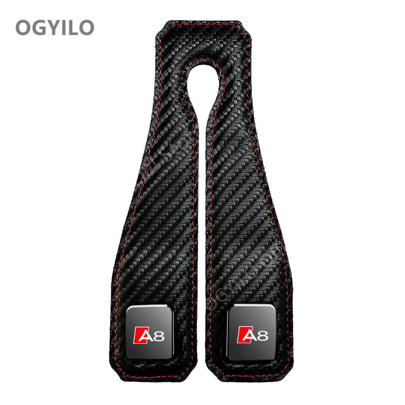 Крючок для подголовника автомобильного сиденья Audi A8 замшевый двойной крючок