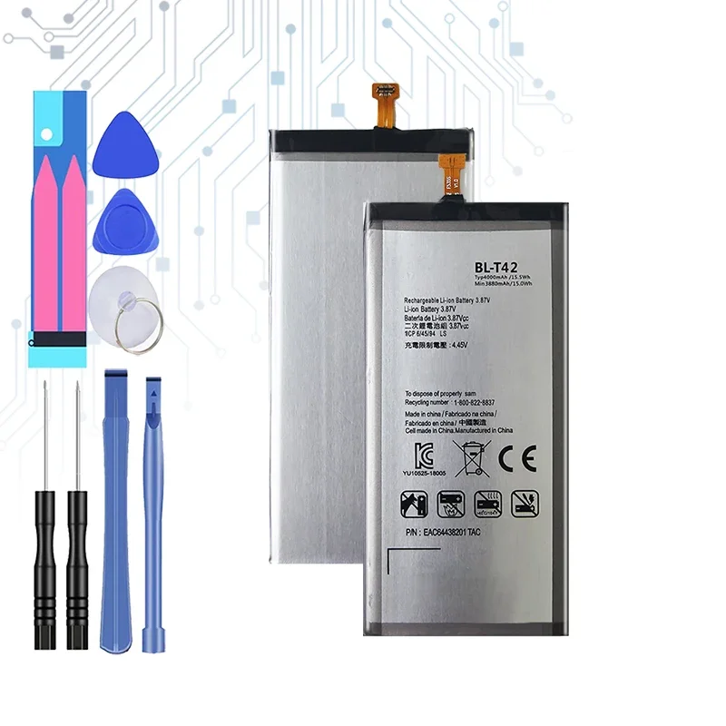 Высококачественный аккумулятор BL-T41 BL-T42 BL-T43 BL-T44 BL-T45 для LG G8 V50 ThinQ G8S Stylo5 K50S LMG820QM7
