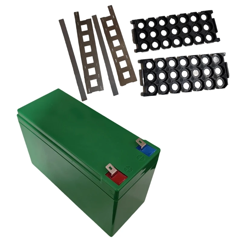 Прочный контейнер для литиевой батареи 12 В 7 Ач подходит пустой коробки на 18650