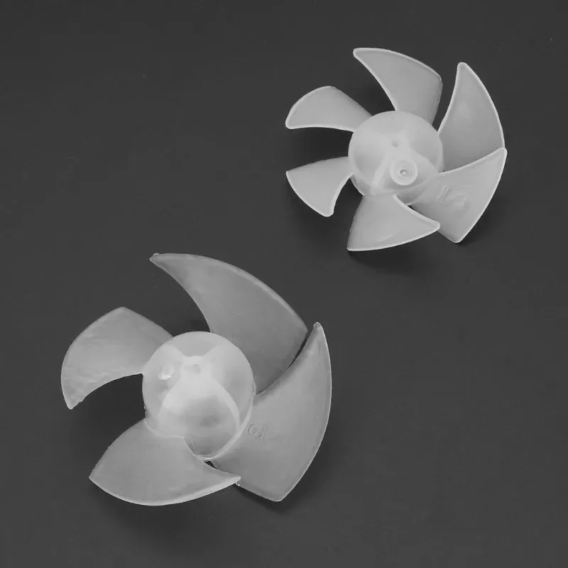 

Small Power Mini Plastic Fan Blade 4/6 Leaves For Hairdryer Motor