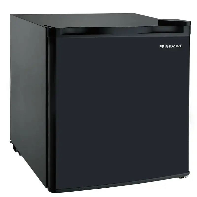 

1.6 Cu Ft Single Door Mini Fridge, Black