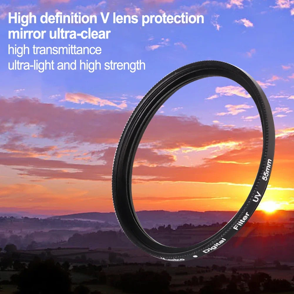 Светоотражающая камера мм макрофильтр для объектива с черными краями цифровой