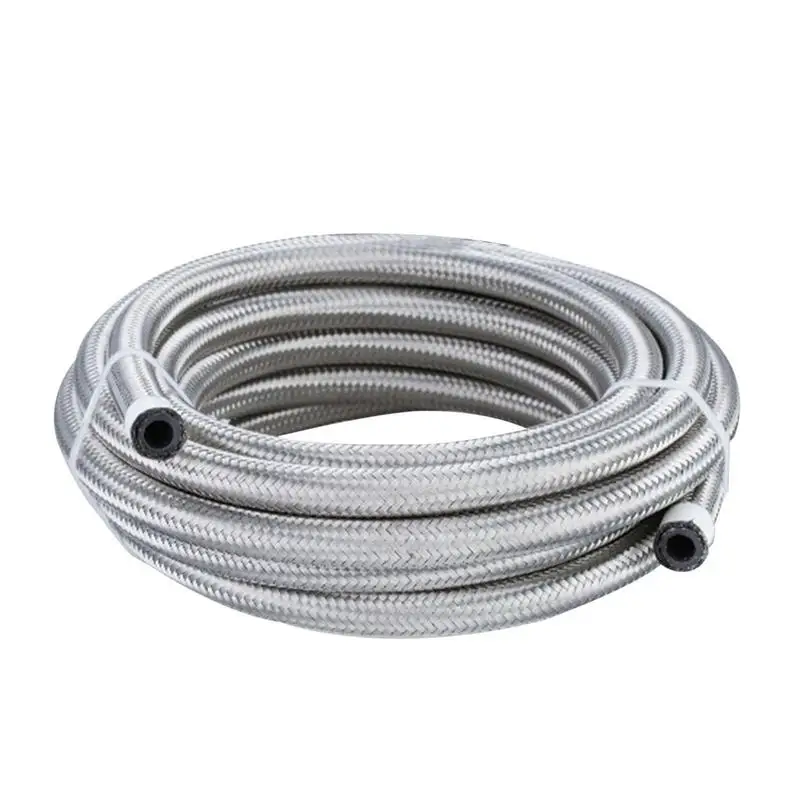 

Hose Oil Air Cooler Hose Line Pipe Tube Rubber Tubing Petrol Oil Air Line Pipe Hose Nylon Braided For AN4/6/8