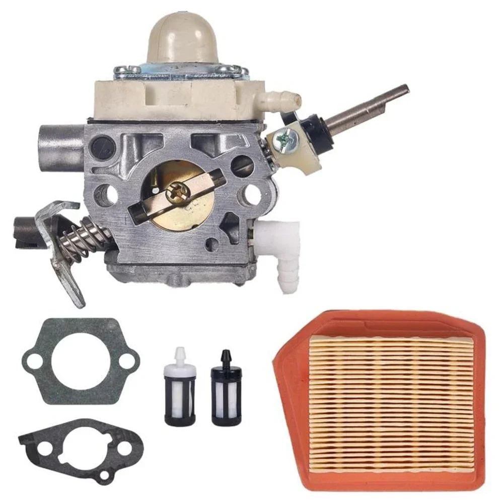 Фото Карбюратор для газонокосилок и триммеров FS240, FS240R, FS240RC, FS260R, FS340, FS360, FS410, комплект с воздушным фильтром №1