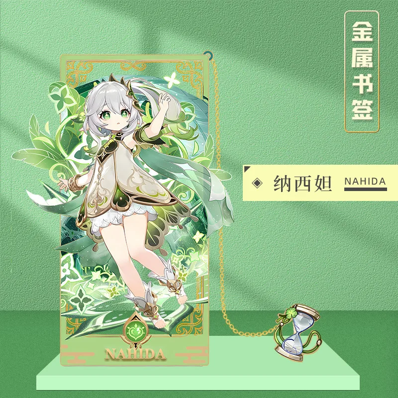 Металлическая полая Закладка для фигурки Neuvillette Wriothesley Freminet