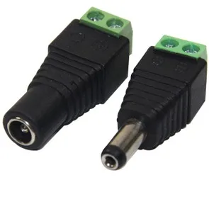 10Pair (10pcs female+10pcs male) Male Female 5.5 x 2.1mm DC Connector Power 12V 24V Adapter Connector Plug CCTV