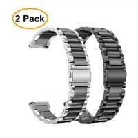 stainless steel strap for samsung galaxy watch active gear 4 s3 frontier 46mm 42mm 22mm20mm watchband filmtoolwatch band 3pro