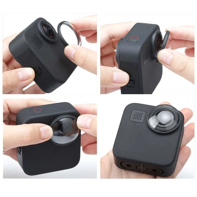 Protective Lenses Camera Lens Cover Frame For Gopro Max Sport