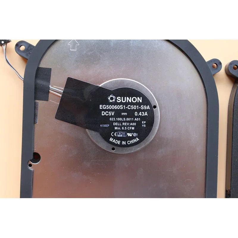 cooler fans for Dell XPS 17 9700 9710 9720 Precision 5750 5760 cooling fan EG50060S1-C511-S9A EG50060S1-C501-S9A 0MXF81 0P2FY9