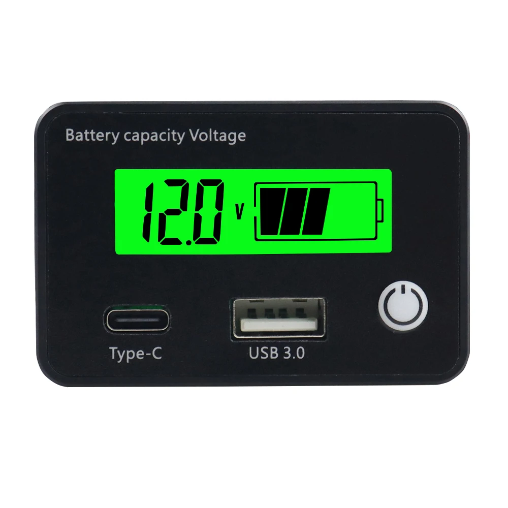 

GiJUXG индикатор уровня заряда батареи 12В 24В