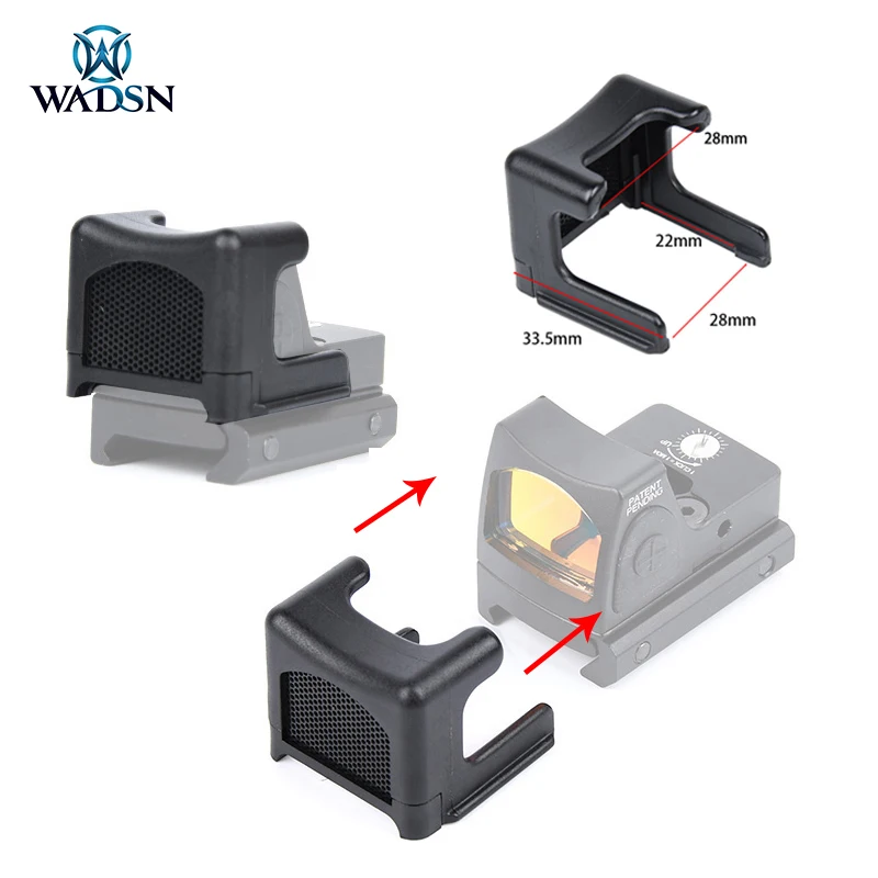 

Wadsn High Quality Metal Mesh Honeycomb Protective Lens RMR Red Dot Sight Scope Cover Anti-Reflection Device
