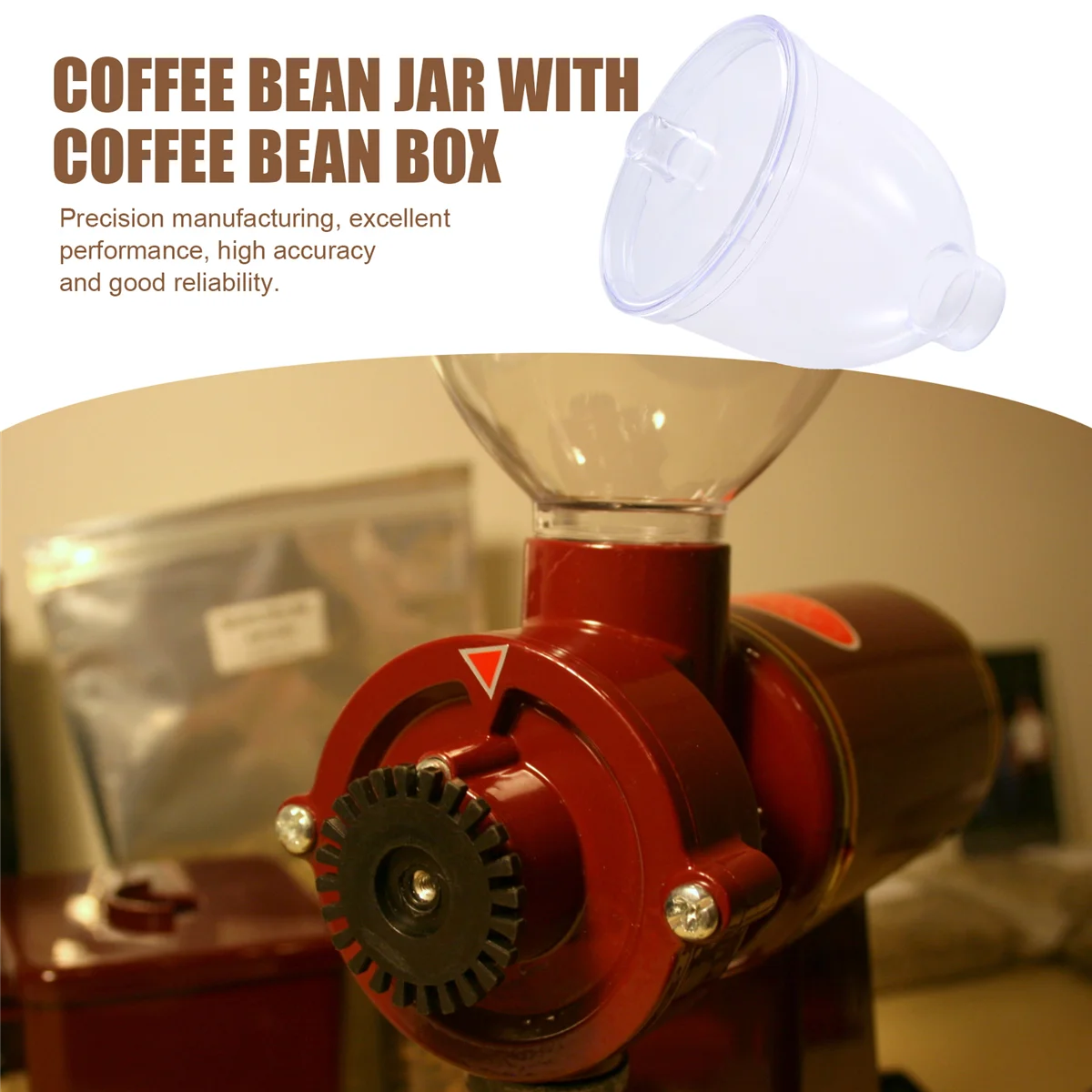 Часть кофейной Кофемолки с резервуаром для машины Xeoleo N600 функция предотвращения