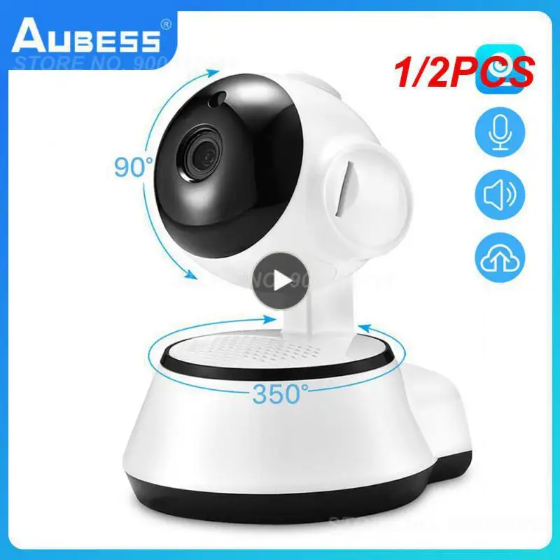 

1/2PCS Hamrolte 1080P Baby Monitor Mini Pan/Tilt Wifi IP Camera Auto Tracking Two Way Audio Motion Detection Remote Access V380