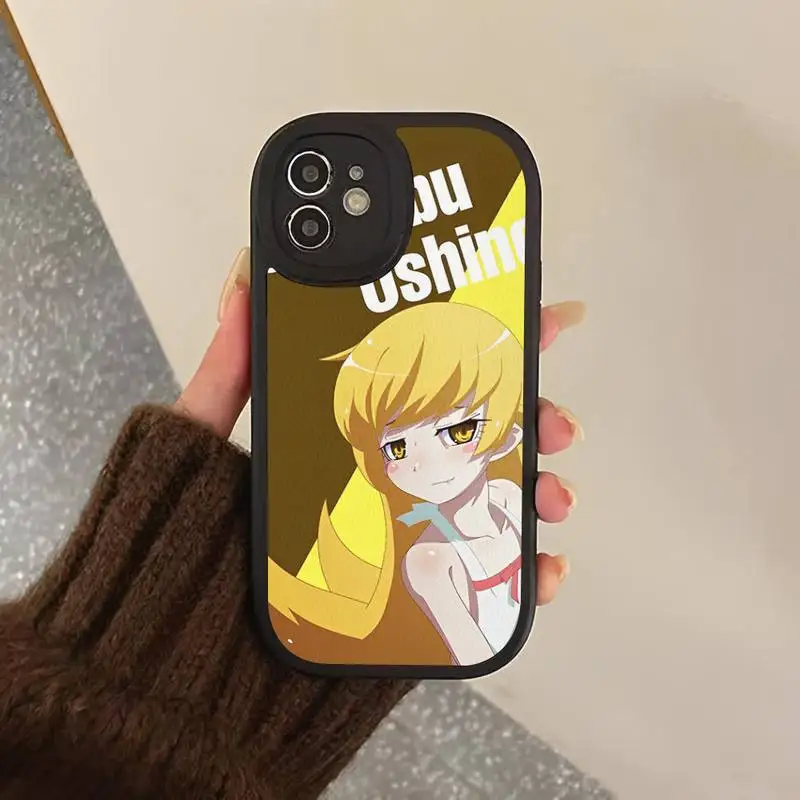 Shinobu Oshino Monogatari Phone Case Hard Leather Phone Case For iPhone 14 13 12 Mini 11 14 Pro Max Xs X Xr 7 8 Plus 6 6s