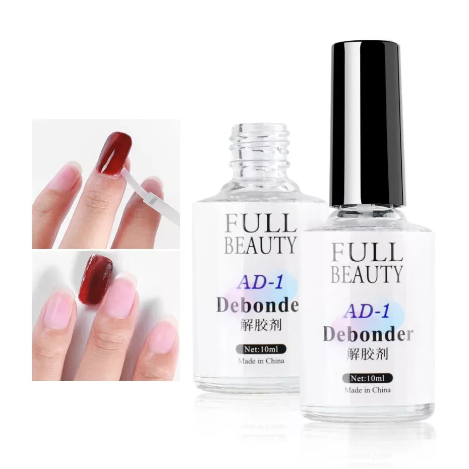 

10ml Debonder Glues For Removeing False Nails Gel Polish Rhinestone Remover Tools Manicure Cleaner Degreaser Liquid NF1869