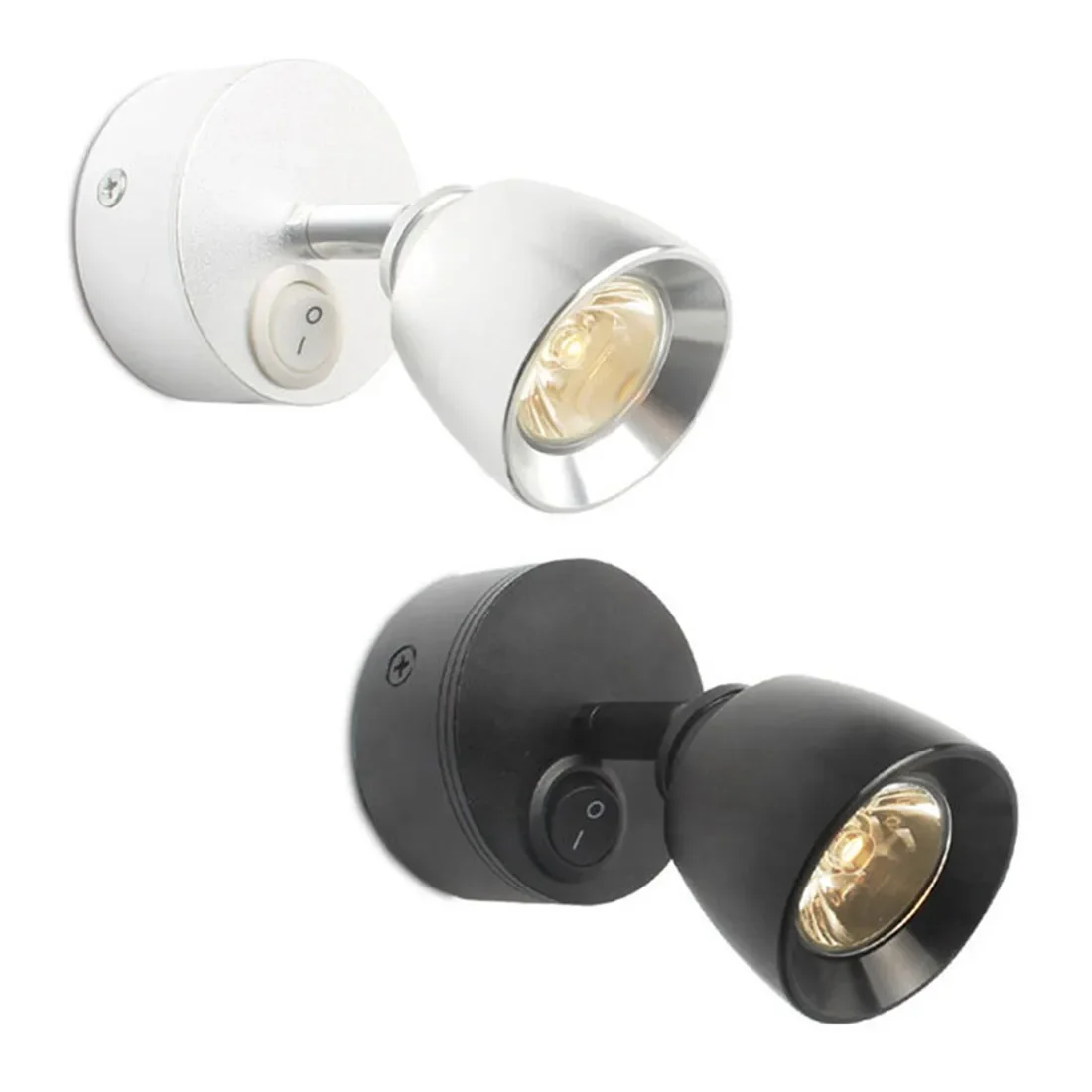 Лампа прикроватная для внутреннего освещения 12 В постоянного тока 3 Вт 6000 К 4000 к