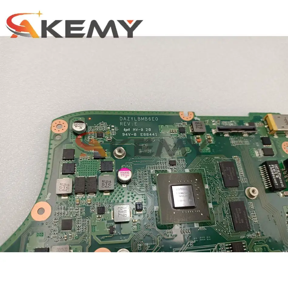 DAZYLBMB6E0 для Acer Aspire ES1 ES1-731 материнская плата ноутбука с Core Pentium процессором N3160 +
