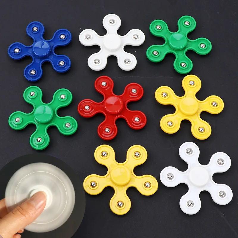 

ABS Fidget Spinner EDC Spinner for Autism Adhd Anti Stress Tri-spinner High Quality Adult Kids Funny Toys Figet Fidget Toy Hot