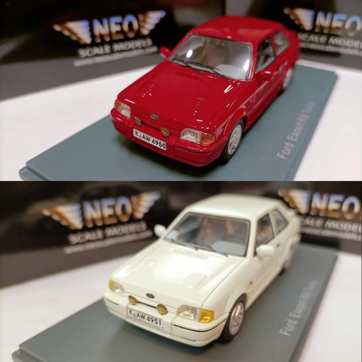 

Neo 1:43 для ford Escort RS Turbo 1986 Ограниченная серия имитация из полимерного сплава статическая модель автомобиля игрушка подарок