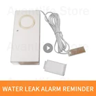 Датчик утечки воды для домашней сигнализации, детектор утечки воды 110 дБ, датчик утечки воды с оповещением о переполнении