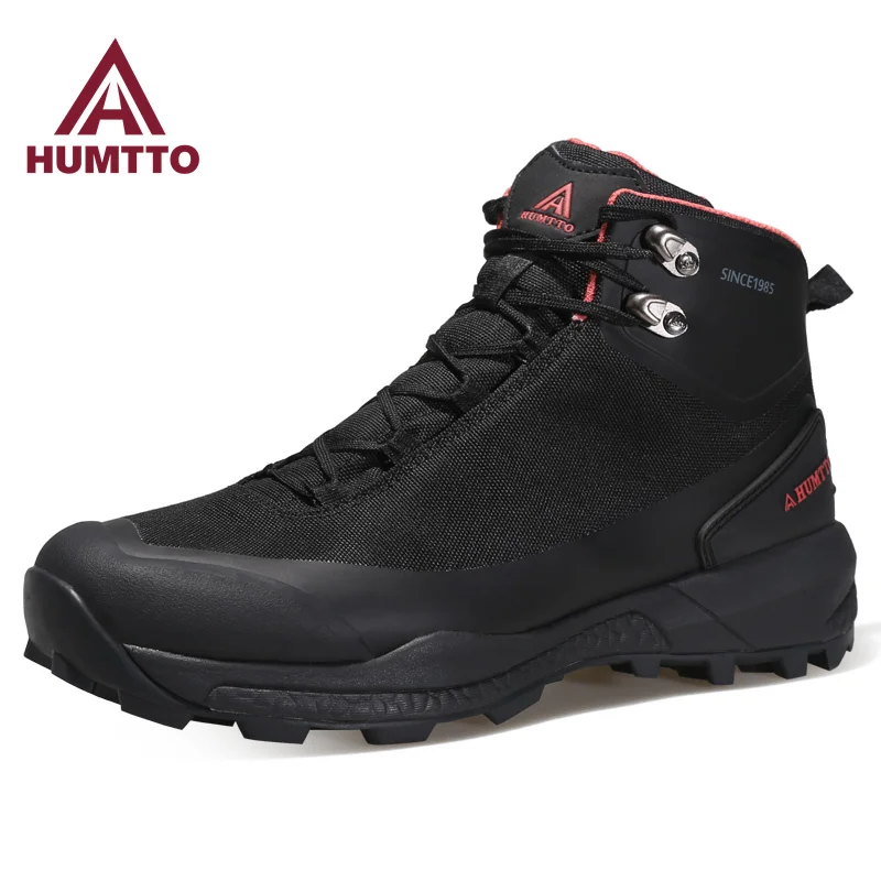 HUMTTO Hiking Shoes Woman Outdoor Sport Walking Tactical Safety Trekking Sneakers Womens Waterproof Winter Boots for Women 2022