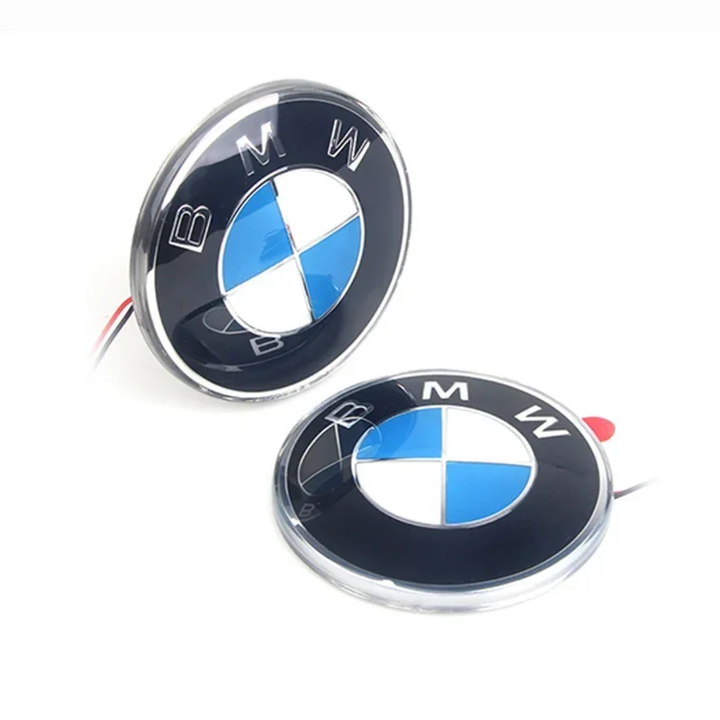 8 2 см 4D светодиодная эмблема логотип светящийся свет автомобильный значок для E39