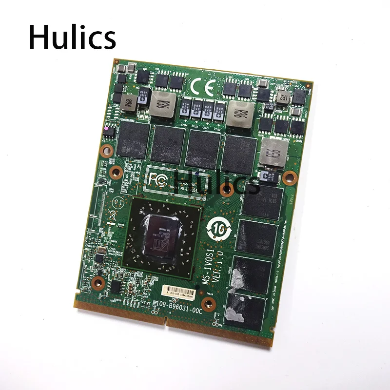 

Hulics б/у 216-0769008 мс-1V0S1 109-B96031-00C VGA-карта для MSI GX740 MS-1727 GX640 GX740 GT660 GT663 GX660 GT680 GT683