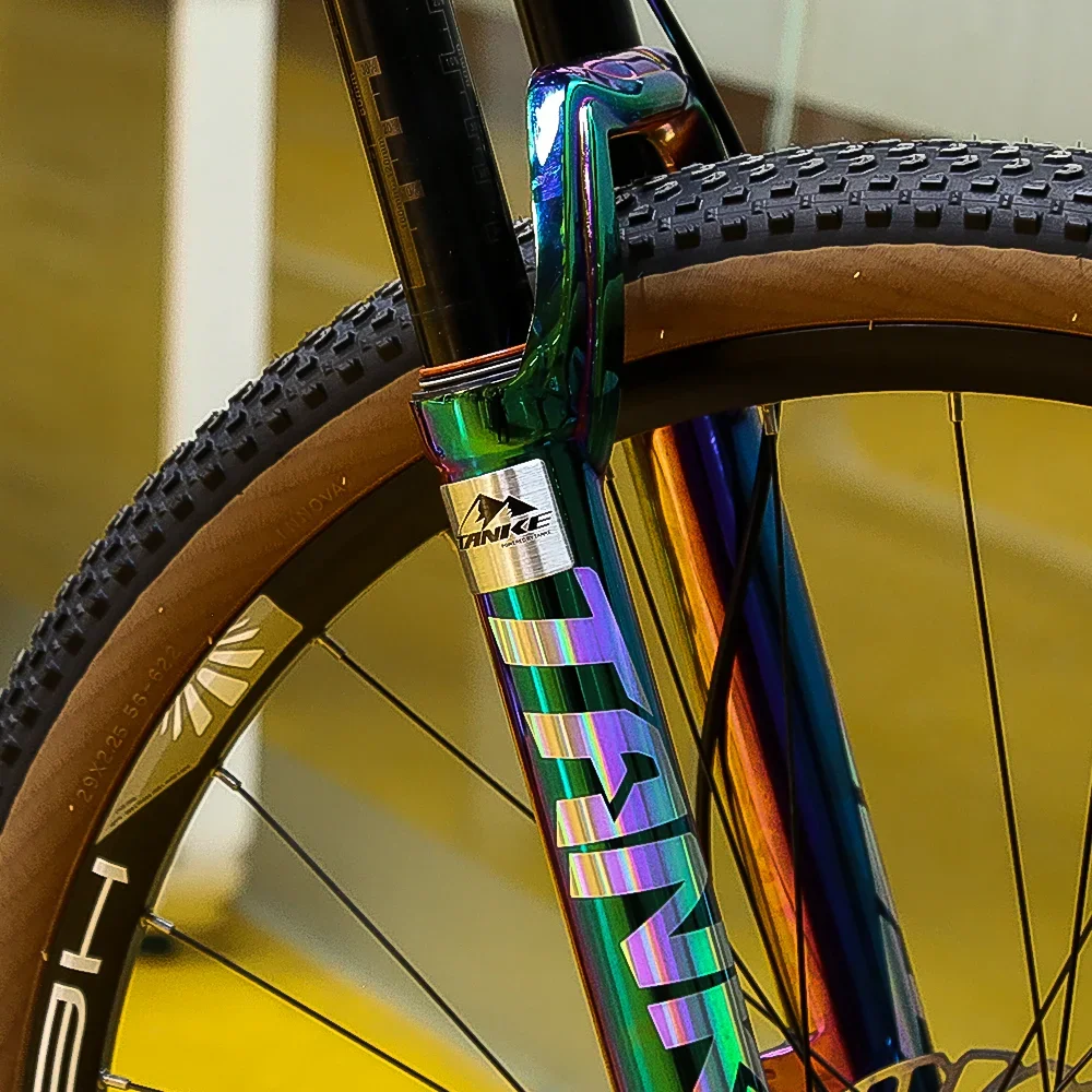 TANKE Защитные Наклейки На Раму Велосипеда Из Алюминиевого Сплава Для BMX MTB Скутера