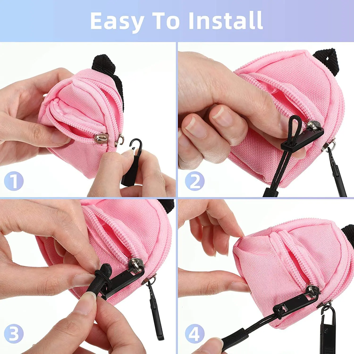 Съемный съемник молнии универсальный ползунок набор для ремонта сменный