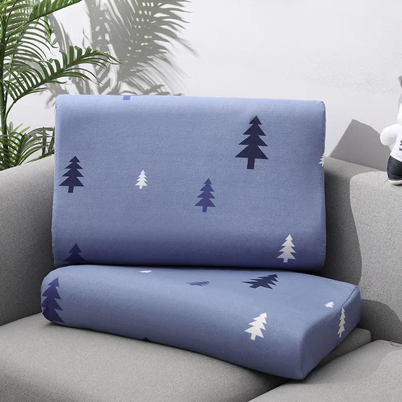 2Pcs Pillowcase For Memory Foam Bed Orthopedic Latex Pillow Case Cover Sleeping Protector Print Pillowslip Bedding Set |