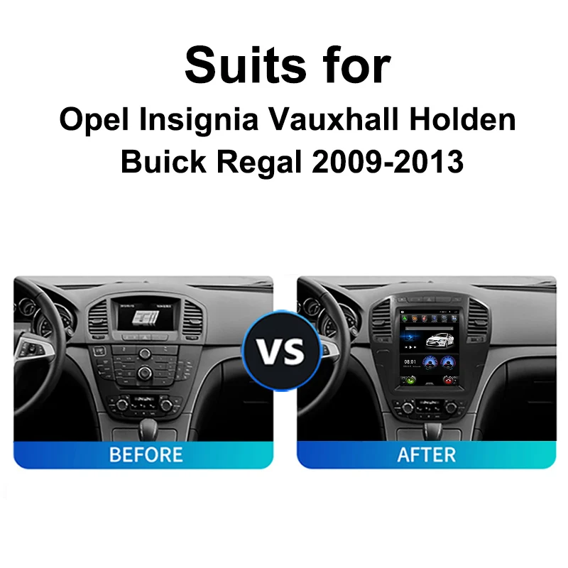 9 7-дюймовый Android 12 0 Tesla стиль автомобильный радиоприемник для Opel Insignia Buick Regal 2008-2013